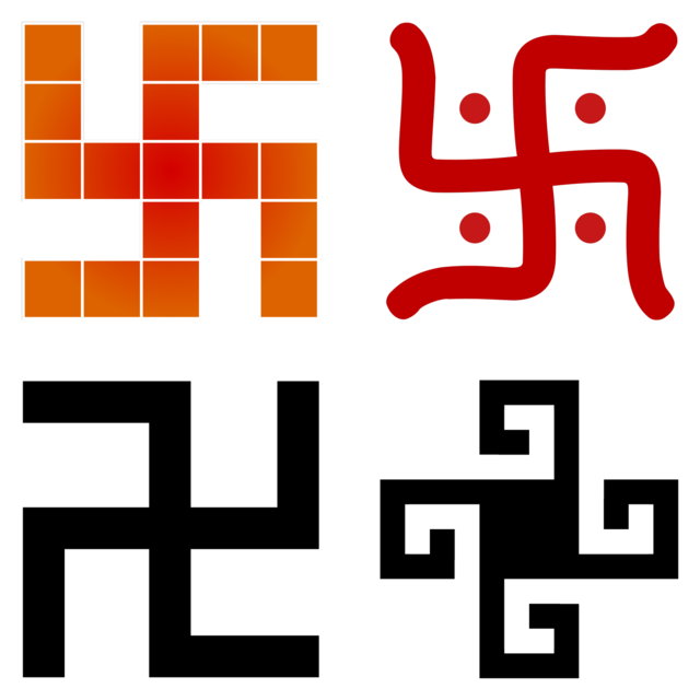 swastika cross cultural occult symbol