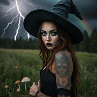 witch lightning shrooms rainbow