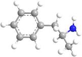 amphetamine molecule