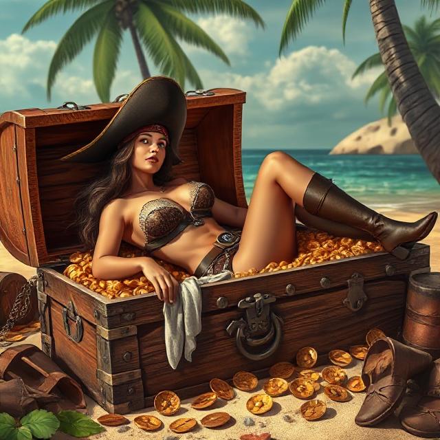hot pirate babe